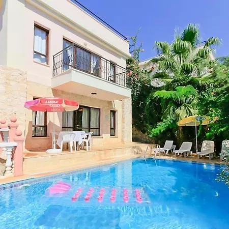 Sea View With Private Pool Rose Kalkan Id:304